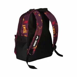 Arena Team 30 Allover Rucksack Bordeaux Rot – Gelb – Rot – Schwarz 10