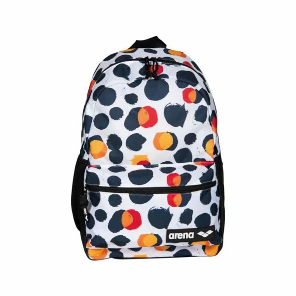 Arena Team 30 Allover Rucksack Weiß – Dunkelblau – Rot – Gelb – Schwarz 4