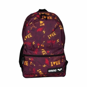 Arena Team 30 Allover Rucksack Bordeaux Rot – Gelb – Rot – Schwarz 12