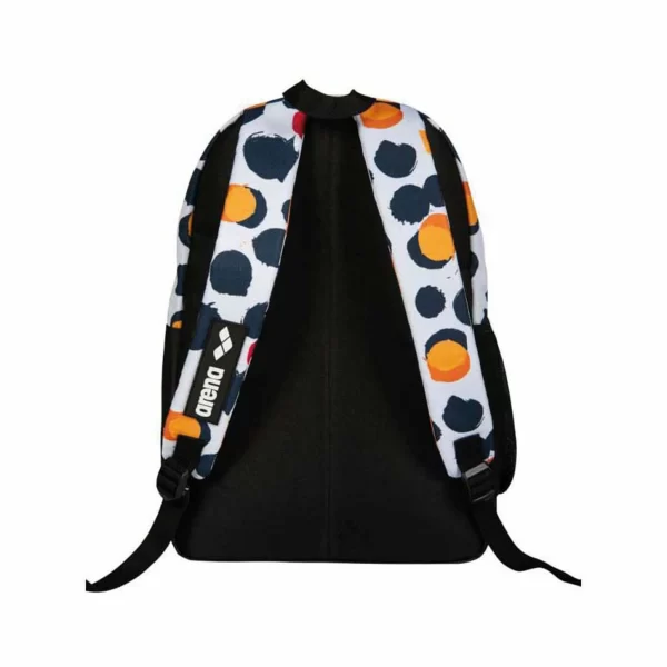 Arena Team 30 Allover Rucksack Weiß – Dunkelblau – Rot – Gelb – Schwarz 5