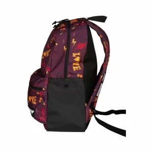 Arena Team 30 Allover Rucksack Bordeaux Rot – Gelb – Rot – Schwarz 16