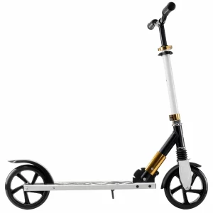 Coolslide Tokyo Stunt Scooter Roller Schwarz – Weiß – Gold 11