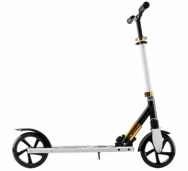 Coolslide Tokyo Stunt Scooter Roller Schwarz – Weiß – Gold 3