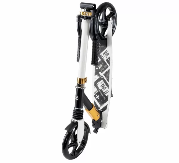 Coolslide Tokyo Stunt Scooter Roller Schwarz – Weiß – Gold 4