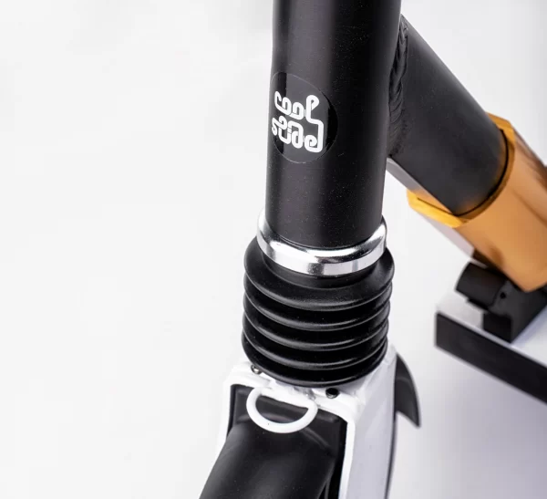 Coolslide Tokyo Stunt Scooter Roller Schwarz – Weiß – Gold 7