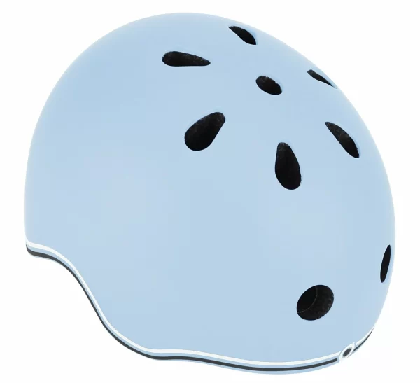 Globber Go Up Lights Kinderhelm Hellblau 1