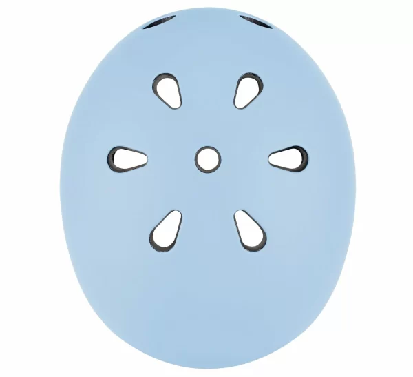 Globber Go Up Lights Kinderhelm Hellblau 5