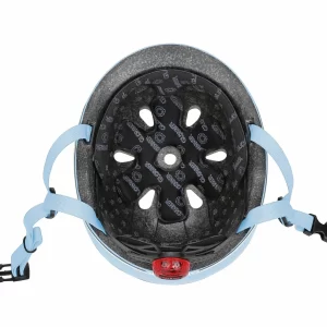 Globber Go Up Lights Kinderhelm Hellblau 15