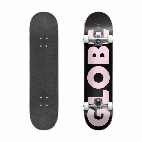 Globe G0 Fubar Skateboard Schwarz – Rosa 1