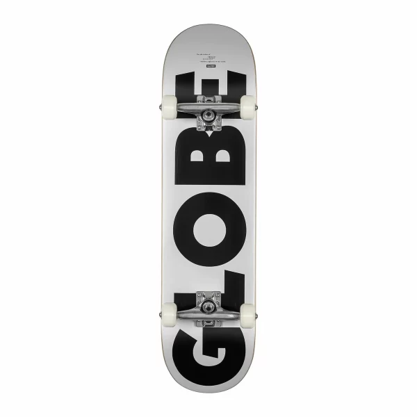 Globe G0 Fubar Skateboard Weiß – Schwarz 3