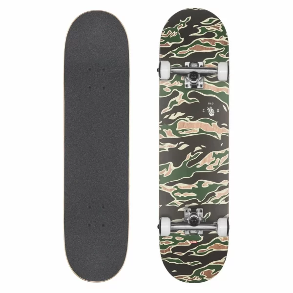 Globe G1 Full On Skateboard Grün – Schwarz – Braun – Crème 1