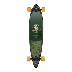 Globe Pintail 37 Longboard Grün – Gelb – Grau 9