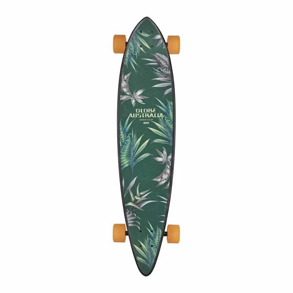 Globe Pintail 37 Longboard Grün – Gelb – Grau 6