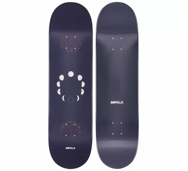 Impala Celestial Deck Skateboard Schwarz – Weiß 1