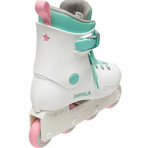 Impala Lightspeed Inline Skate Senior Weiß – Grün – Rosa 14
