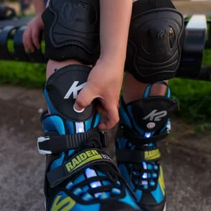 K2 Raider Beam Skates Kinder Blau – Schwarz – Gelb 16