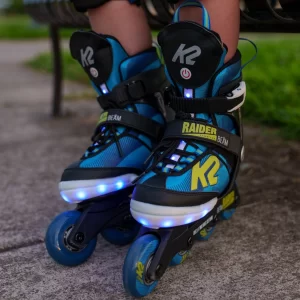 K2 Raider Beam Skates Kinder Blau – Schwarz – Gelb 18