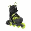 K2 Raider Skates Kinder Schwarz – Grün 28