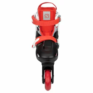 Nijdam 3-in-1 Street Shift Skate Kinder (verstellbar) Schwarz – Rot – Grau 19