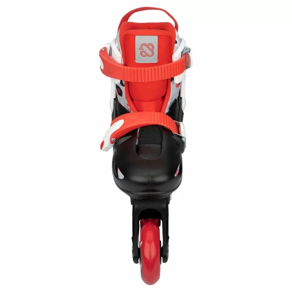 Nijdam 3-in-1 Street Shift Skate Kinder (verstellbar) Schwarz – Rot – Grau 5