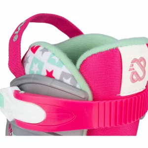 Nijdam Sk8 Star Skate Kinder Rosa – Mint Grün – Grau – Weiß 15