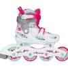 Nijdam Sk8 Star Skate Kinder Rosa – Mint Grün – Grau – Weiß 13