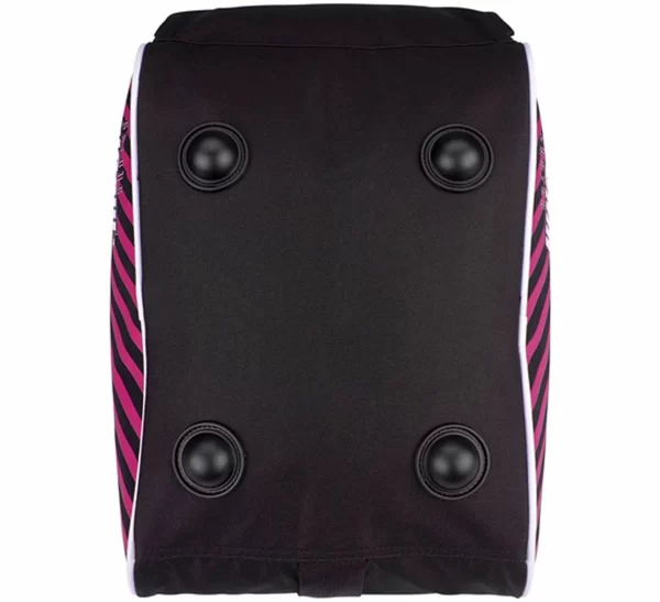 Nijdam Skatetasche Rosa – Schwarz 4