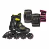 Playlife Joker Yellow Glow Skate Combo Kinder (verstellbar) Schwarz – Gelb – Rosa 14