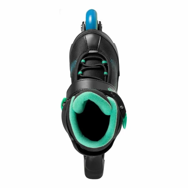 Playlife Joker Yellow Glow Skate Combo Kinder (verstellbar) Schwarz – Blau 5