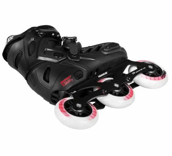 Powerslide Khaan Pro Skates Kinder (verstellbar) Schwarz 4