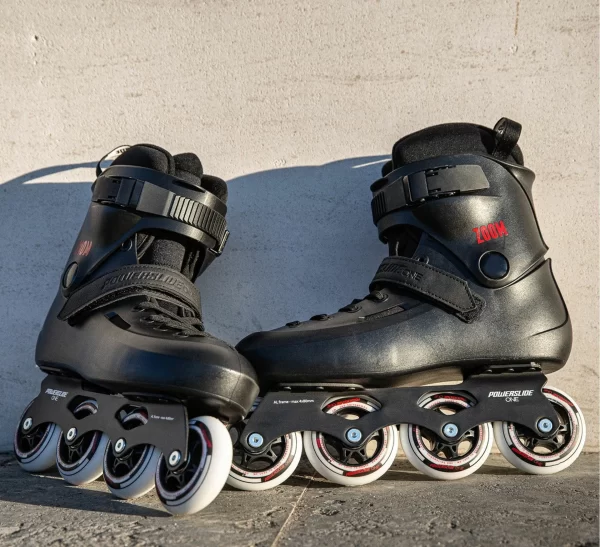 Powerslide One Urban Zoom Skates Schwarz – Rot 3