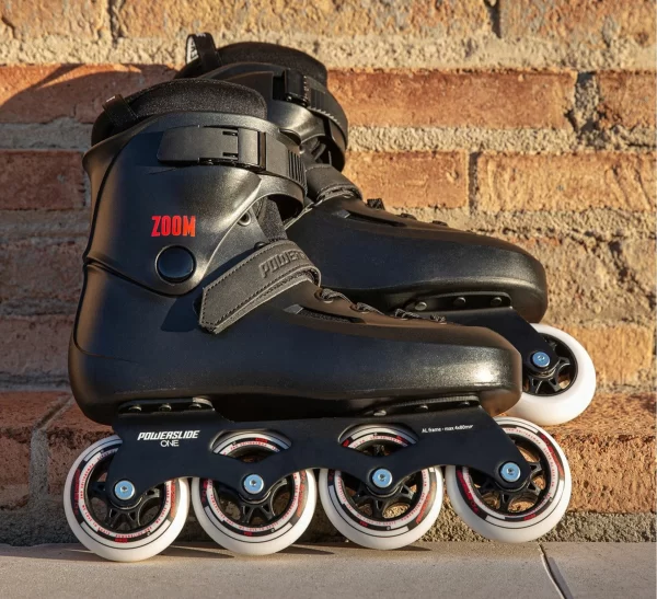 Powerslide One Urban Zoom Skates Schwarz – Rot 4
