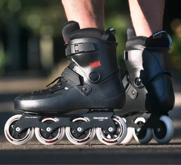 Powerslide One Urban Zoom Skates Schwarz – Rot 7