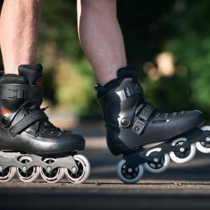 Powerslide One Urban Zoom Skates Schwarz – Rot 22