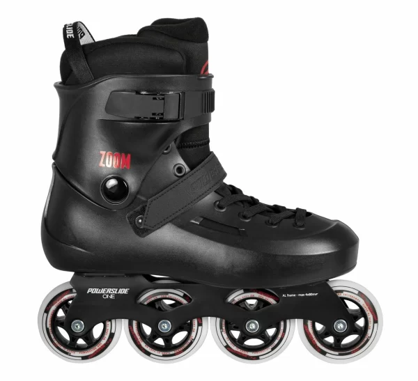 Powerslide One Urban Zoom Skates Schwarz – Rot 1