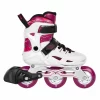 Powerslide Universe Inline Skates Kinder (verstellbar) Weiß – Rosa – Schwarz 17