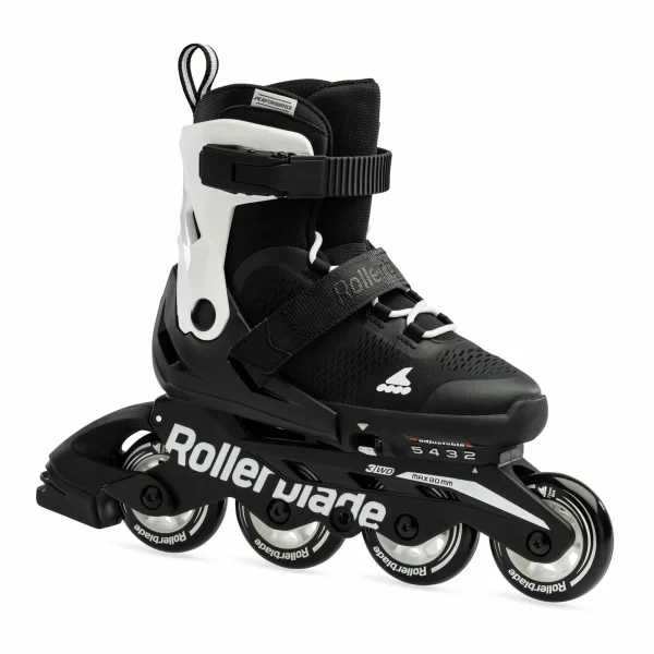 Rollerblade Microblade Skates Kinder Schwarz – Weiß 1