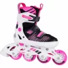 Tempish Gokid Skate Kinder (verstellbar) Schwarz – Rosa – Weiß 11