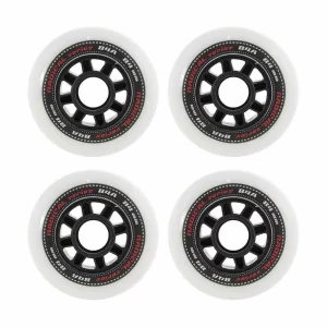 Tempish Radical 84mm Räder (4-pack) Weiß – Schwarz – Rot 6